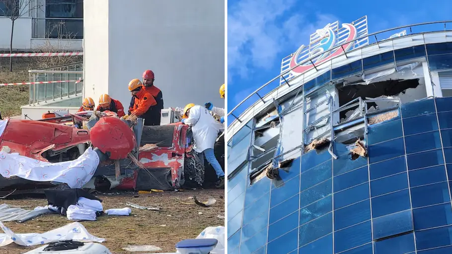 Video: Ambulance helicopter slams into hospital in Turkey, killing all 4 onboard