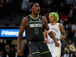 NBA fines Minnesota Timberwolves guard Anthony Edwards $75,000 for outburst