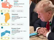 Eric Trump posts image of Donald Trump ‘Buying’ Canada, Greenland and Panama Canal in new social media post