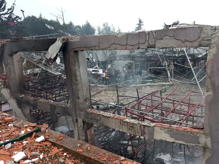 Turkey factory explosion: 12 killed, four injured in blast at explosives unit