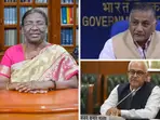 Indian President Droupadi Murmu appoints governors of five states
