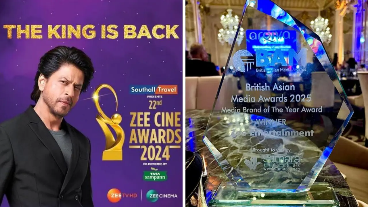 Zee UK wins Media Brand Of The Year 2025 at Arqiva British Asian Awards
