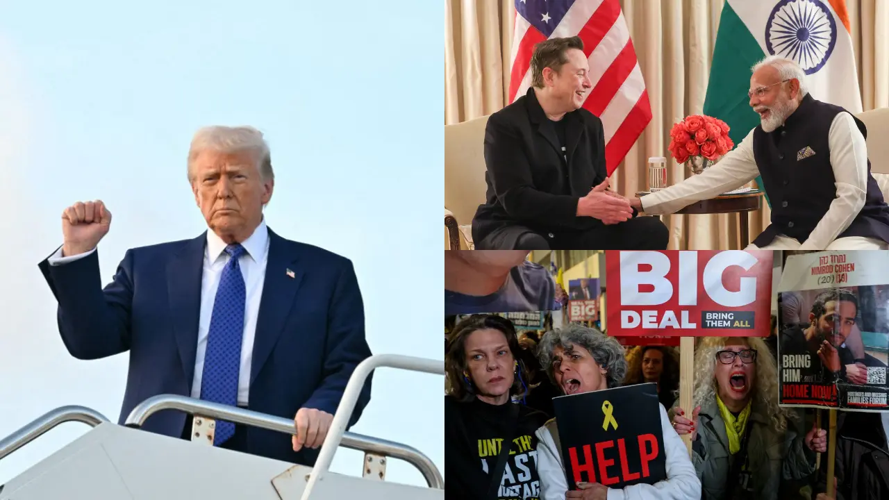 Morning news brief: Trump uncertain about Hamas hostage release; PM Modi returns to India, and more