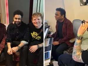 Ed Sheeran meets AR Rahman ahead of his Chennai concert, fans speculate possible collaboration between the two
