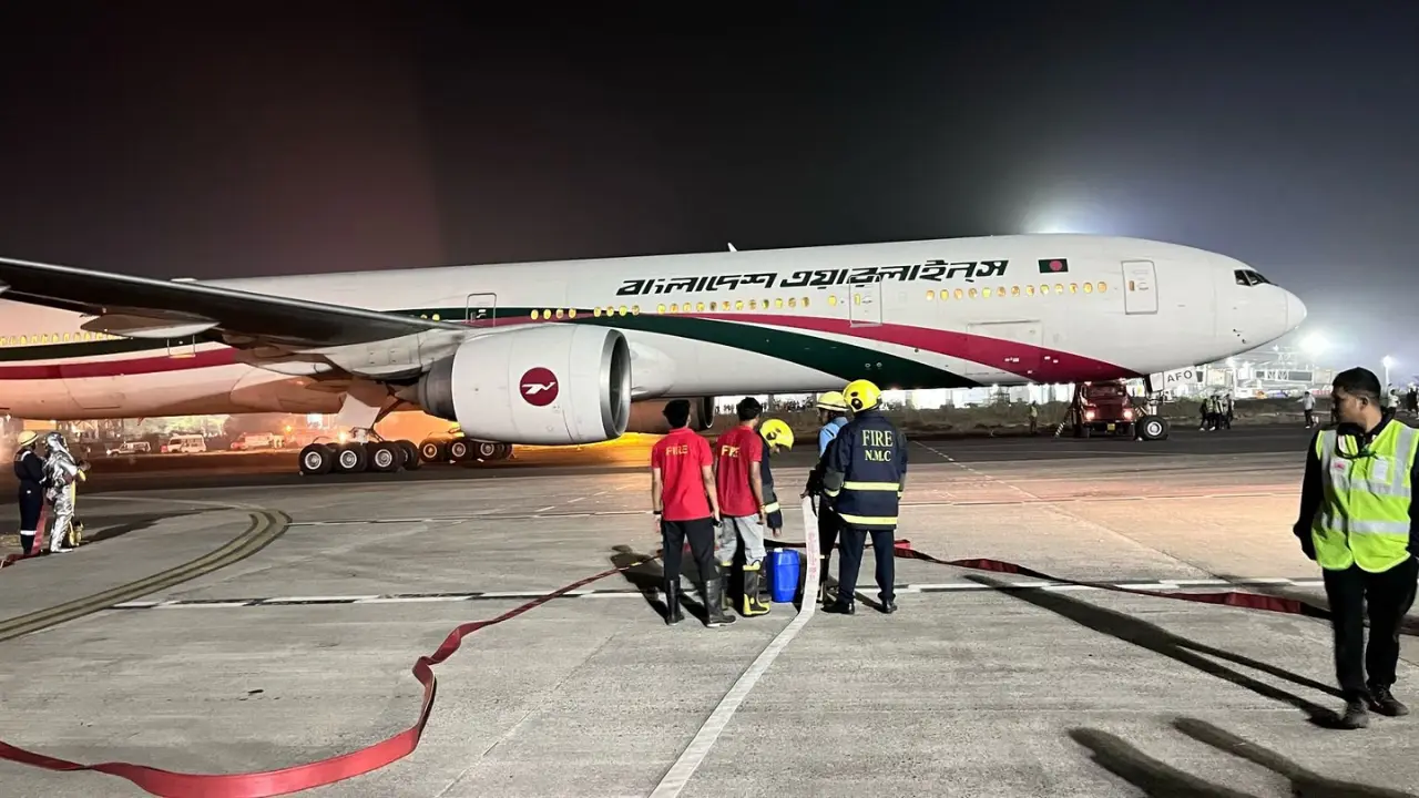 Bangladesh Airlines flight with 408 onboard forced to make emergency landing in India's Nagpur