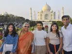 Former British PM Rishi Sunak visits Taj Mahal with family during trip to India