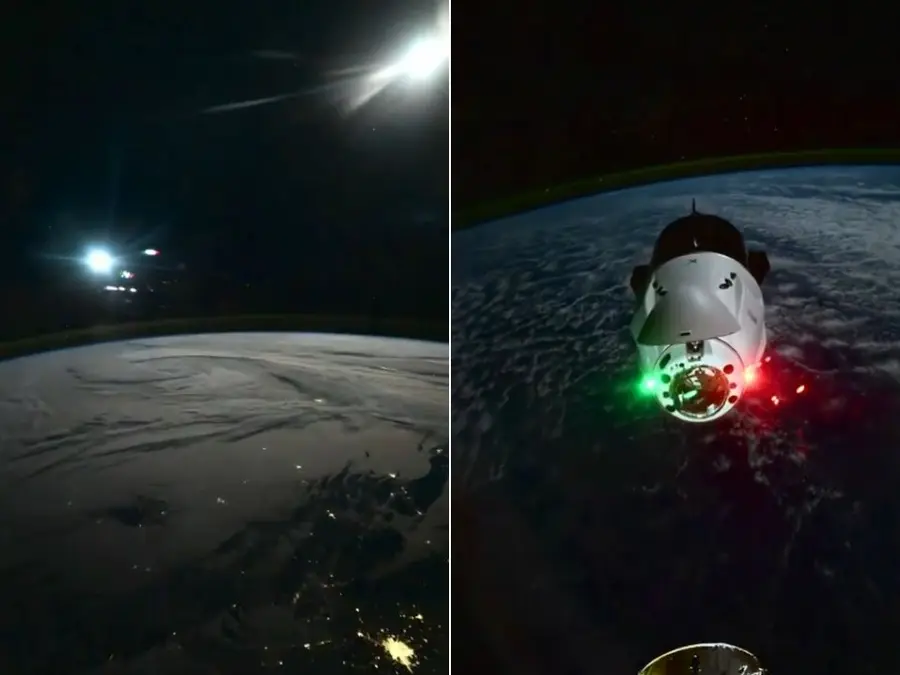 Watch | Stunning visuals show SpaceX’s Crew-10 Dragon capsule docking at International Space Station
