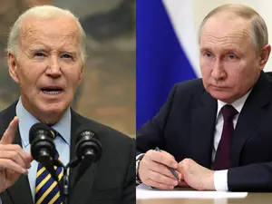 Biden says Putin in ‘tough shape’ as US and UK impose sanctions on Russia