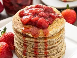 Make Strawberry Quinoa Pancakes in Just 6 Easy Steps