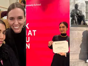 Bhumi Pednekar shares fun pictures from her time at Harvard school, completes course in leadership