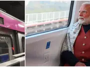 PM Modi inaugurates first section of Delhi Metro's Phase IV, slams AAP govt