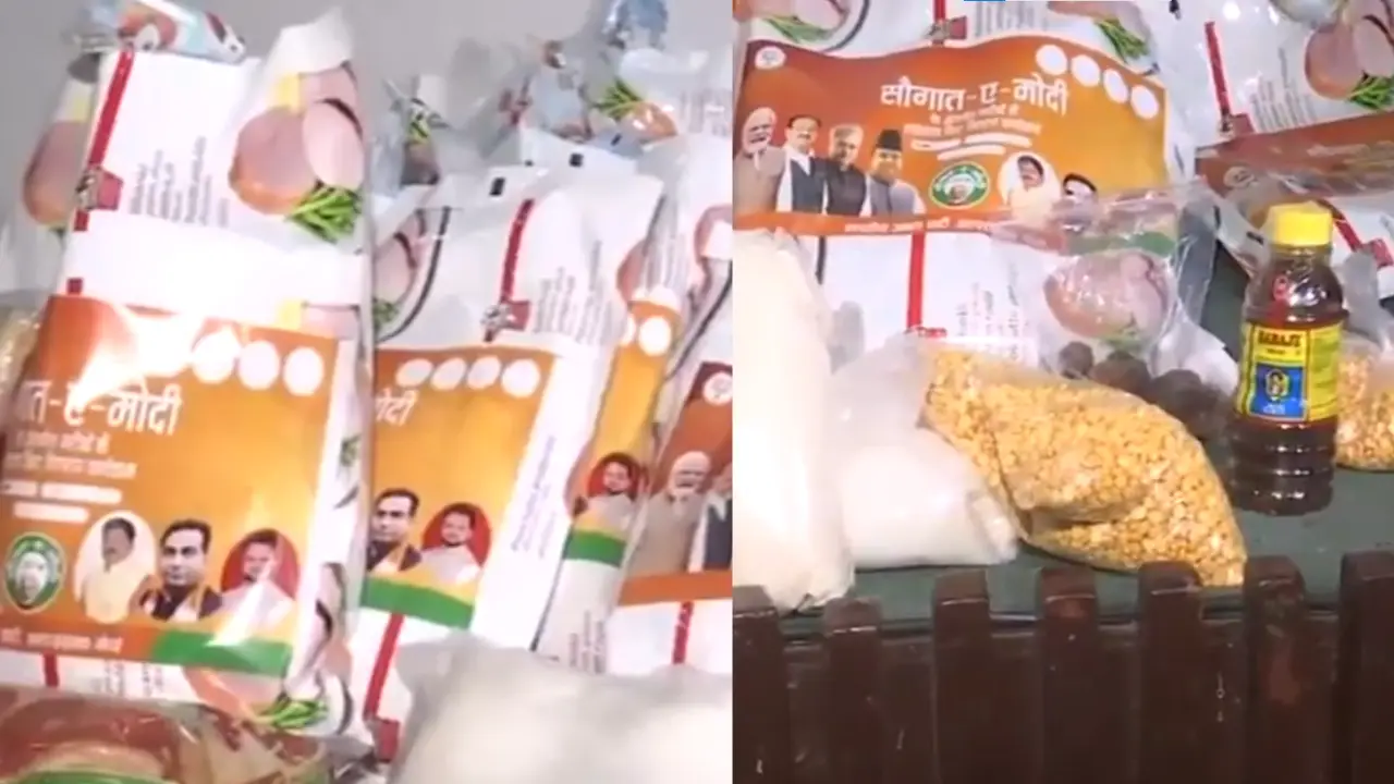 Bjp rolls out ‘Saugat-e-Modi’  initiative, distributes Eid kits to underprivileged Muslims