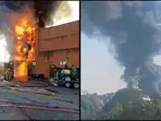 Major explosion in London triggers massive fire, 15 fire engines and nearly 100 firefighters at the scene