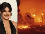 Los Angeles Wildfire: Priyanka Chopra shares video of LA fires as Hollywood celebs flee