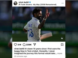 One post, ten million hearts: Virat Kohli's retirement post shakes Instagram