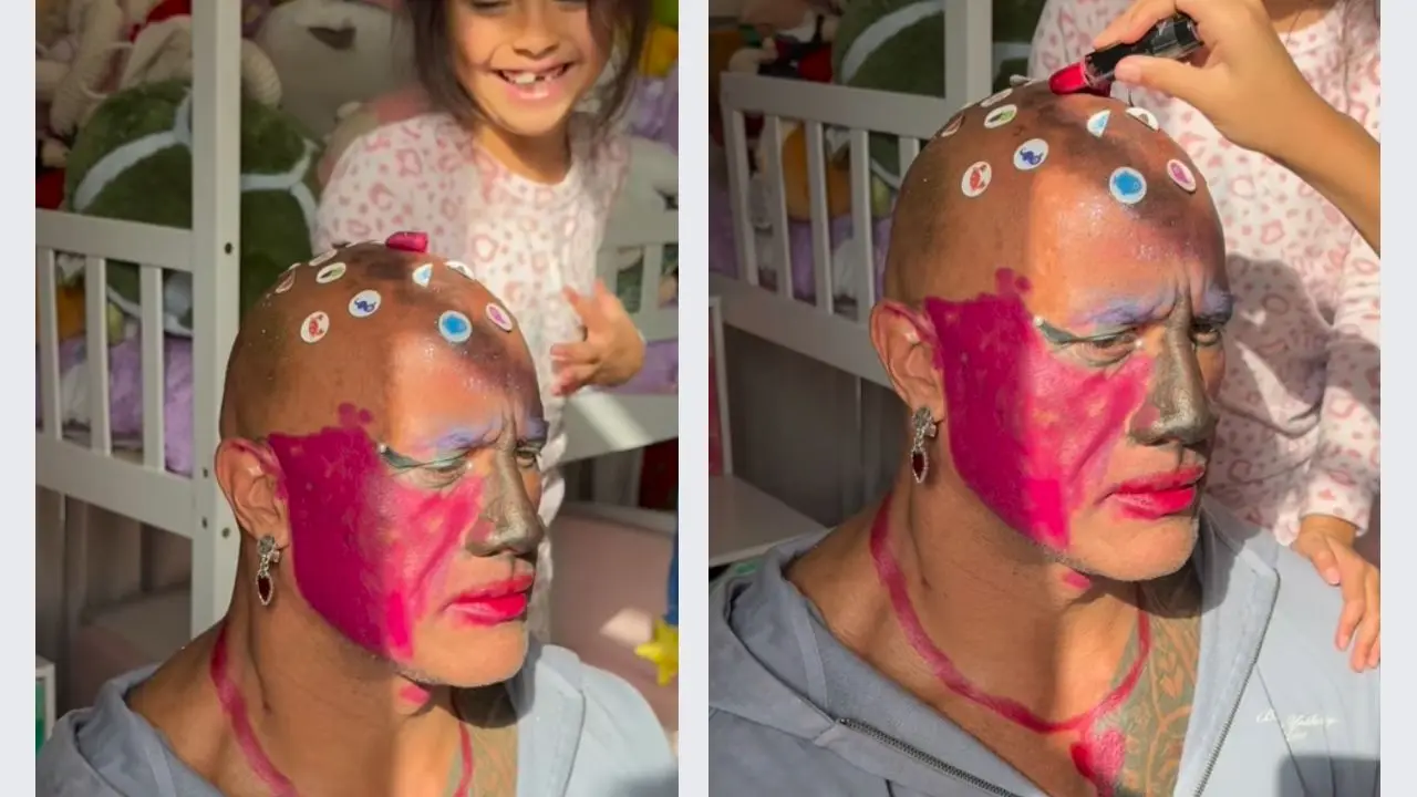 Dwayne Johnson's new video as a cute girlie is the best thing you'll see today| WATCH Dwayne Johnson's new video as a cute girlie is the best thing you'll see today| WATCH