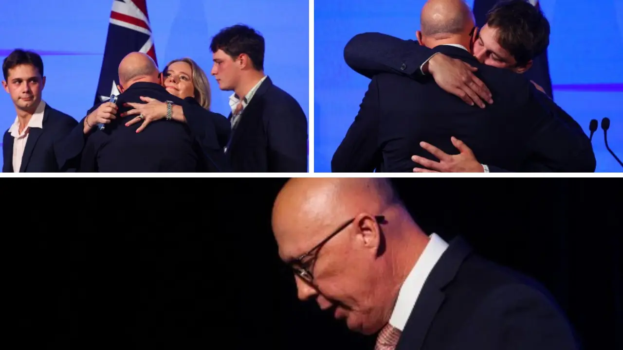 Peter Dutton, leader of the conservative Liberal party, conceded defeat