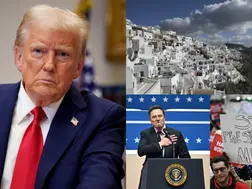 Morning news brief: Trump imposes sanctions on ICC; Santorini earthquakes, and more