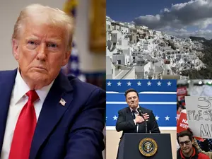 Morning news brief: Trump imposes sanctions on ICC; Santorini earthquakes, and more