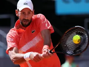 Madrid Open: Novak Djokovic crashes out in straight sets against Matteo Arnaldi