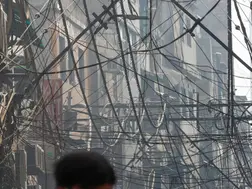 Watch: Villagers save drunk man lying on electric wires in India's Andhra Pradesh