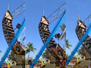 Watch | Chennai funfair ride malfunction leaves two students seriously injured: Shocking video goes viral