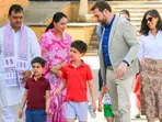 JD Vance receives regal welcome by elephants Chanda and Pushpa at Jaipur's Amer Fort- WATCH