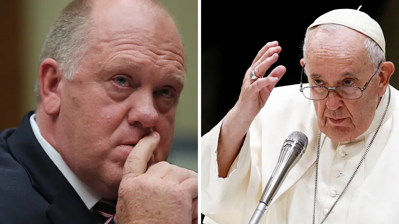 'Focus on fixing Catholic Church': Donald Trump's border czar Tom Homan tells Pope