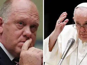 'Focus on fixing Catholic Church': Donald Trump's border czar Tom Homan tells Pope
