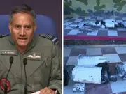 Indian military shows debris of Chinese-origin missile, Turkish drones used by Pakistan