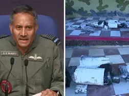 Indian military shows debris of Chinese-origin missile, Turkish drones used by Pakistan