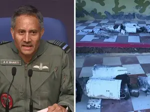 Indian military shows debris of Chinese-origin missile, Turkish drones used by Pakistan