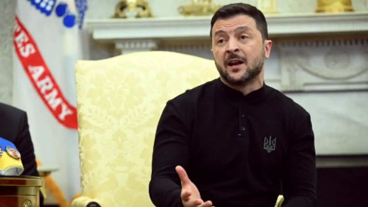 WATCH: Zelensky reacts to his combat-style clothing: 'Why don't you wear a suit?'