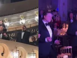Watch: Elon Musk, his son X celebrate New Year's Eve with Trump at Mar-a-Lago
