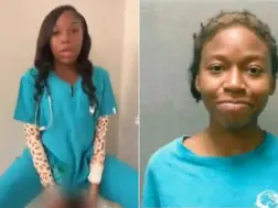 'Disgusting!': 19-year-old nurse arrested for twerks over patient in viral video, smirks in mugshot