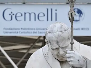 Pope Francis first photo since hospitalisation is out: Pontiff shown celebrating mass