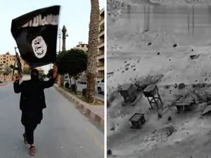 French military bombs ISIS positions in Syria, the first since fall of Assad govt