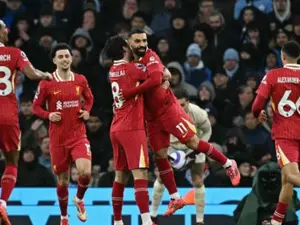Premier League champions-elect Liverpool leave mark on Manchester City