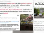 Operation Sindoor coverage: Militants, not terrorists; mosques, not terror camps: How global media spins narrative despite reality