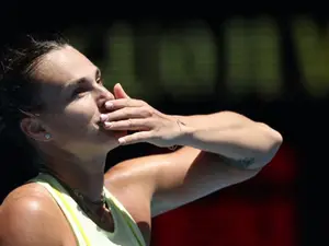 Sabalenka sweats hard to battle into Australian Open fourth round