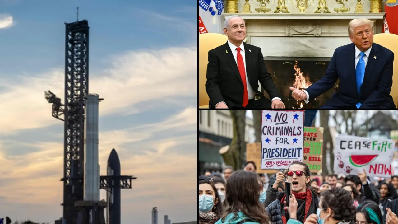 Morning news brief: Trump defends negotiations with Hamas; SpaceX's Starship explodes midway, and more