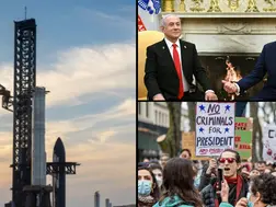 Morning news brief: Trump defends negotiations with Hamas; SpaceX's Starship explodes midway, and more
