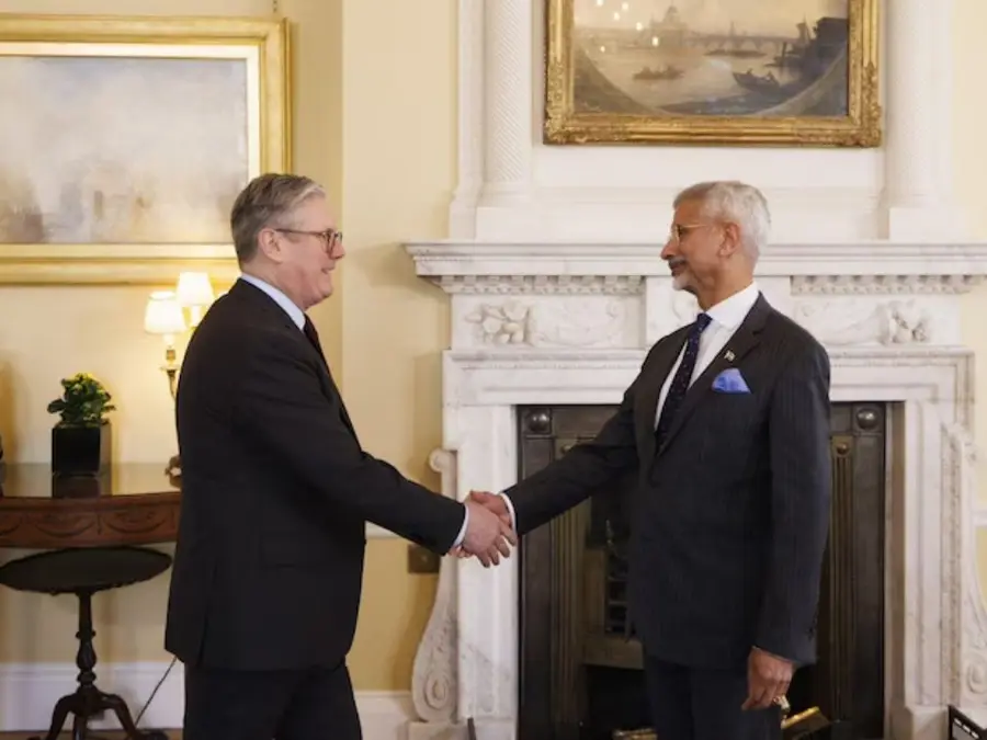 Indian EAM Jaishankar holds bilateral talks with UK PM Keir Starmer in London over Ukraine conflict