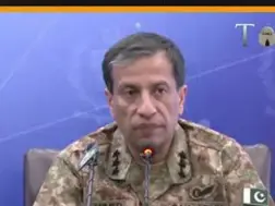 Ahmed Sharif runs a doctored video of Wing Commander Vyomika Singh