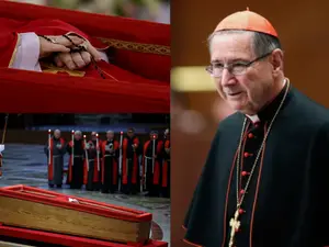 US Cardinal accused of covering up sexual abuse cases will close Pope Francis’ coffin