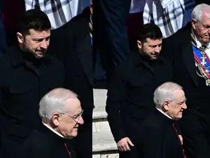 Did Zelensky just receive a round of applause for attending Pope's funeral? WATCH