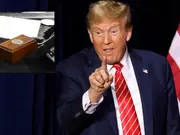 'End of the world'?: Trump presses supposed 'nuclear weapon' button mid-interview. Here's what happened next. Watch video