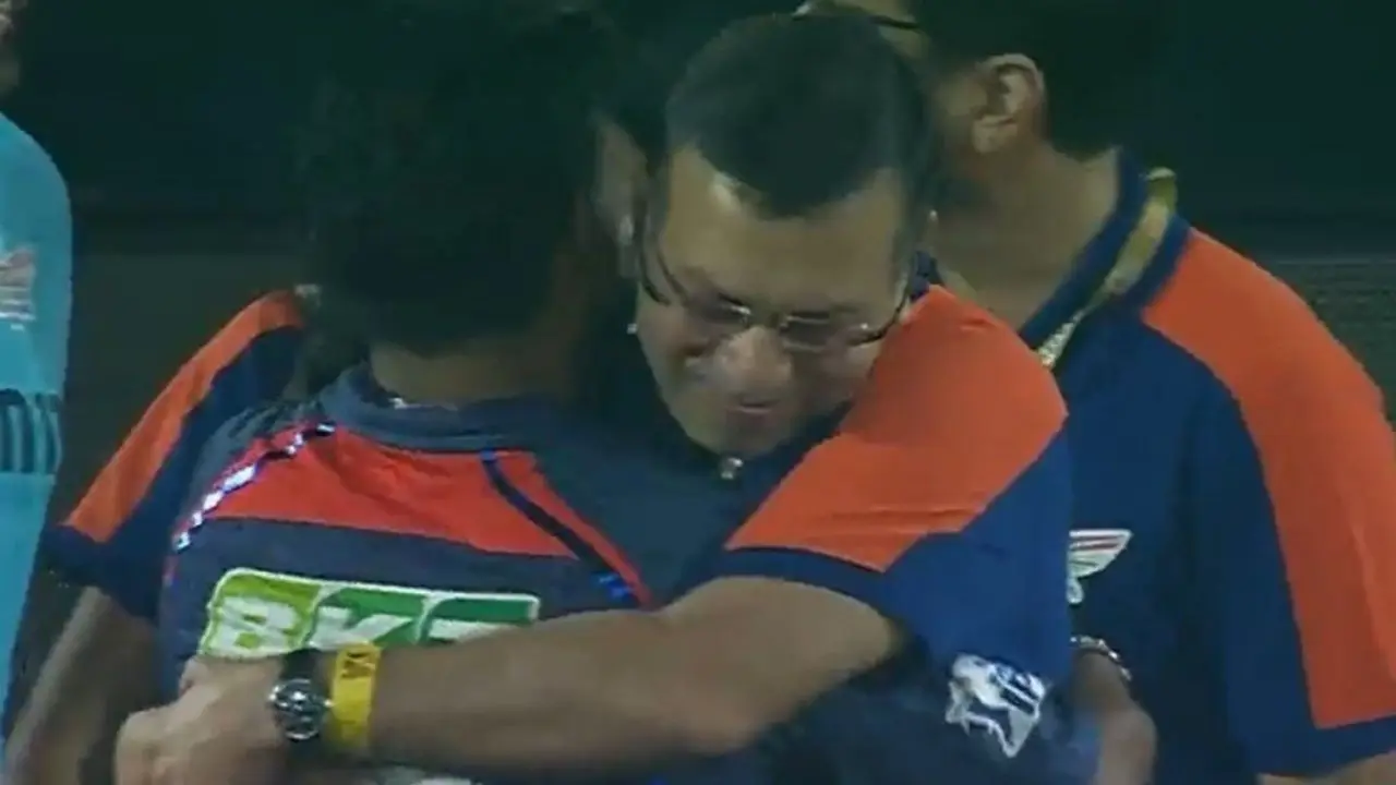 IPL 2025: LSG owner Sanjeev Goenka hugs team captain Pant in heartfelt moment – Watch