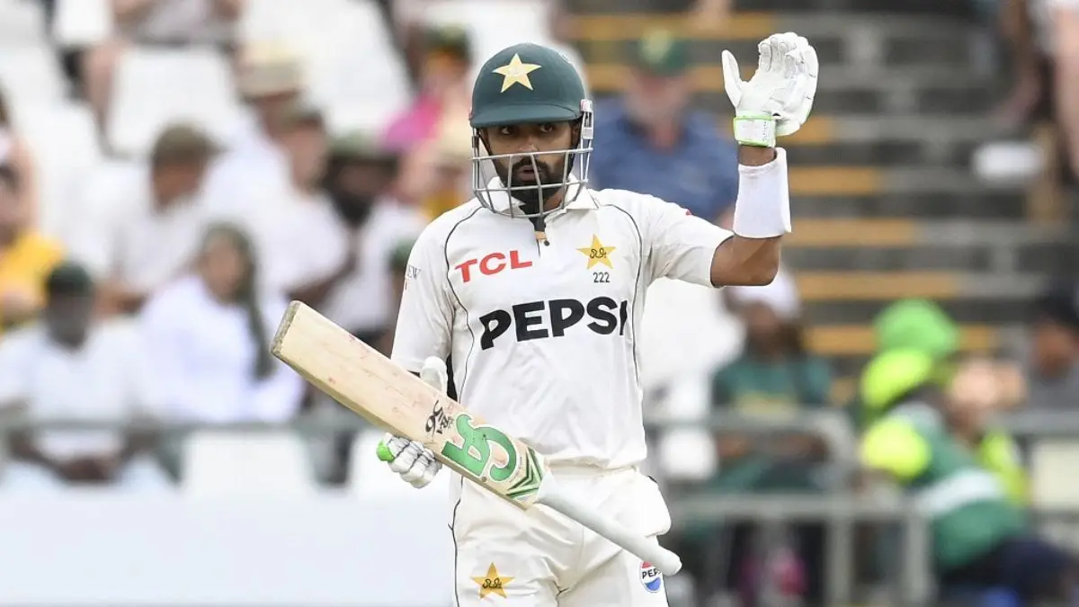 Babar Azam loses cool over wild throw during Newlands Test - Watch Babar Azam loses cool over wild throw during Newlands Test - Watch