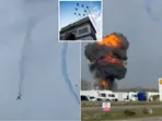 VIDEO: Shocking footage shows Alpha Jets colliding mid-air during Patrouille de France rehearsal